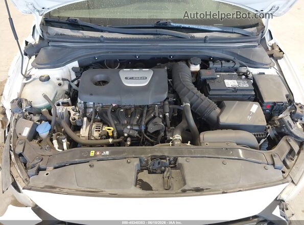 KMHD04LB1HU347777 2017 HYUNDAI ELANTRA Белый Вид сзади