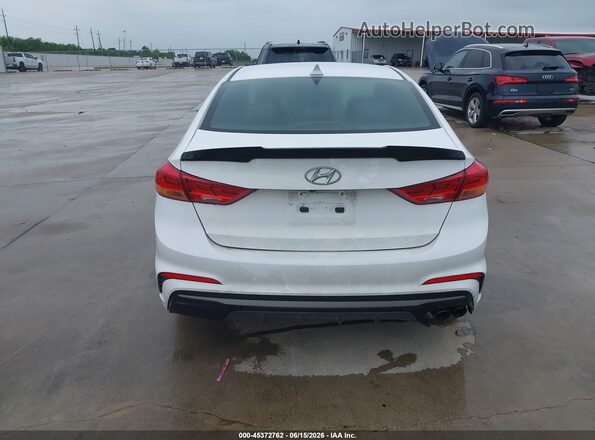 KMHD04LB2JU573283 2018 HYUNDAI ELANTRA Белый 