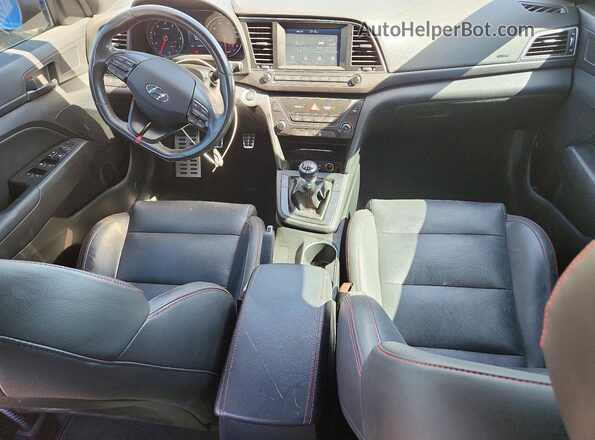 KMHD04LB2JU684996 2018 HYUNDAI ELANTRA Blue 