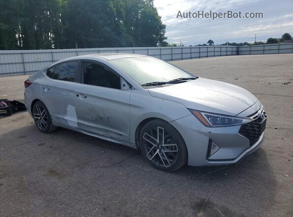 KMHD04LB2LU085101 2020 HYUNDAI ELANTRA Silver წინა მარჯვენა