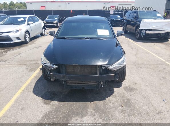 KMHD04LB3JU557349 2018 HYUNDAI ELANTRA Black Սալոնի հետևի տեսք