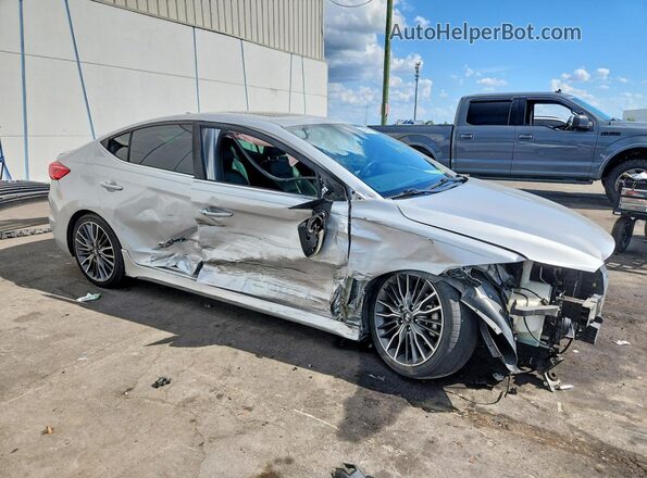 KMHD04LB3JU678284 2018 HYUNDAI ELANTRA Silver 