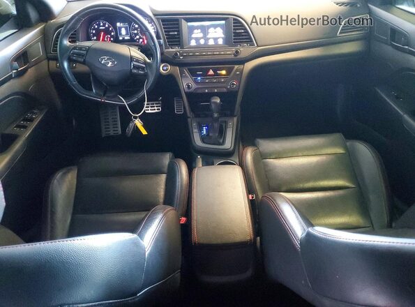KMHD04LB4JU519905 2018 HYUNDAI ELANTRA Silver 