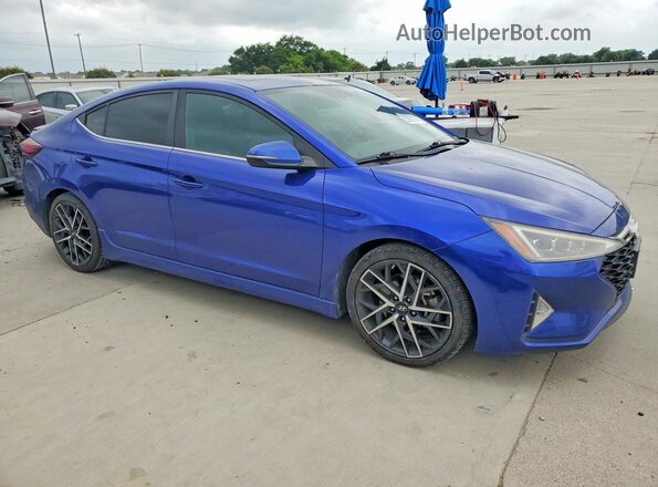 KMHD04LB4LU934466 2020 HYUNDAI ELANTRA Blue 
