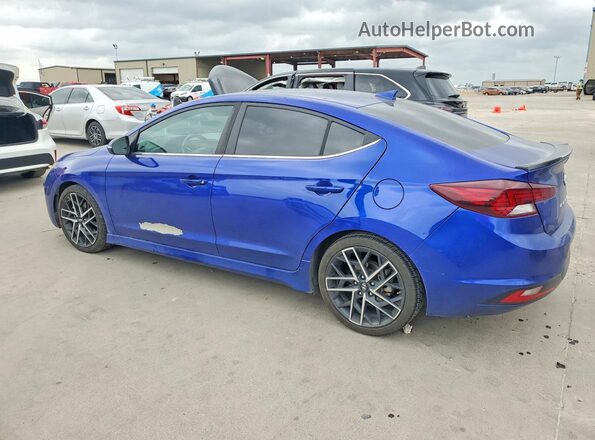KMHD04LB4LU934466 2020 HYUNDAI ELANTRA Blue 