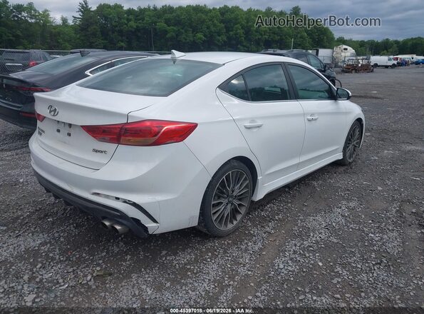 KMHD04LB5HU355591 2017 HYUNDAI ELANTRA White Հետևի աջ
