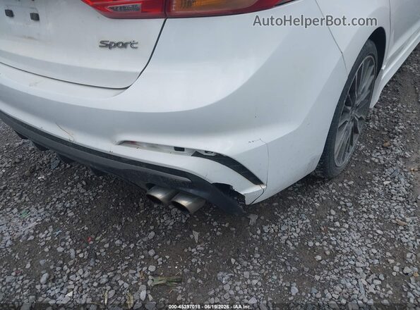 KMHD04LB5HU355591 2017 HYUNDAI ELANTRA White Դիմացի տեսք