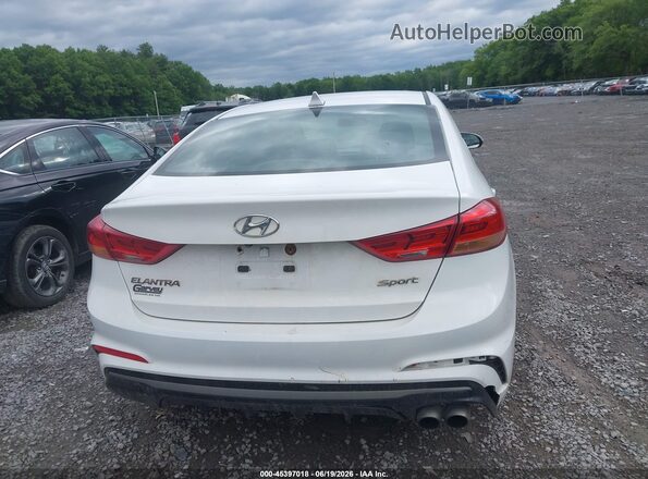 KMHD04LB5HU355591 2017 HYUNDAI ELANTRA White 