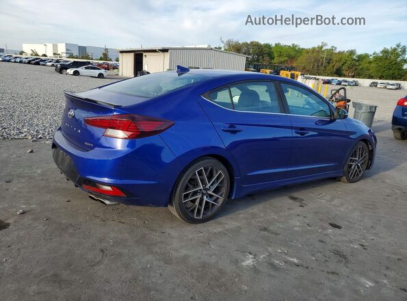 KMHD04LB5LU993610 2020 HYUNDAI ELANTRA Blue 