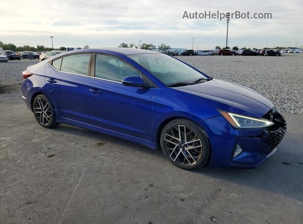 KMHD04LB5LU993610 2020 HYUNDAI ELANTRA Blue 