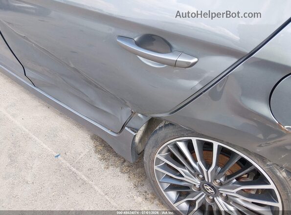 KMHD04LB6JU705283 2018 HYUNDAI ELANTRA Gray 