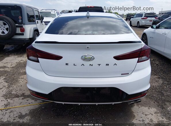 KMHD04LB6LU957912 2020 HYUNDAI ELANTRA White 