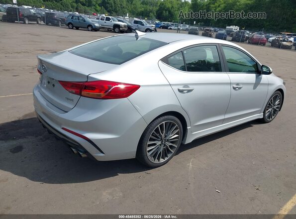 KMHD04LB7HU363577 2017 HYUNDAI ELANTRA Silver უკანა მარჯვენა