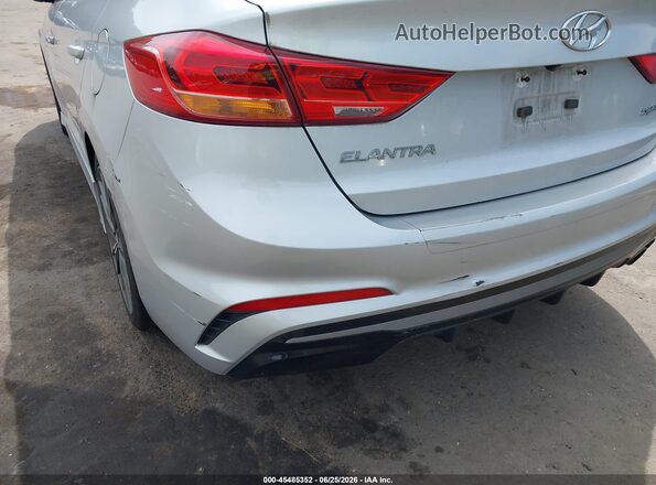 KMHD04LB7HU363577 2017 HYUNDAI ELANTRA Silver წინა ხედი