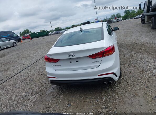 KMHD04LB8HU325937 2017 HYUNDAI ELANTRA White 
