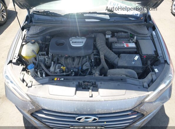 KMHD04LB8JU535508 2018 HYUNDAI ELANTRA Серый 