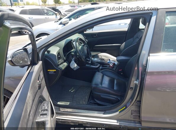 KMHD04LB8JU535508 2018 HYUNDAI ELANTRA Серый 