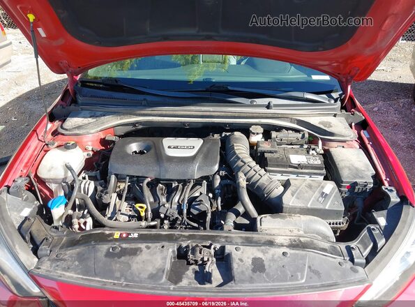 KMHD04LB9JU530236 2018 HYUNDAI ELANTRA Red Rear view
