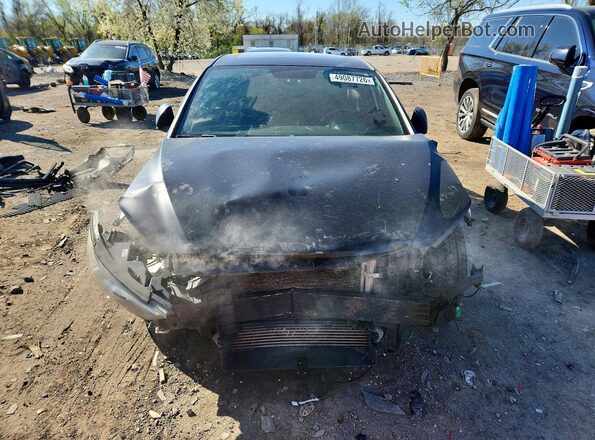 KMHD04LBXJU554772 2018 HYUNDAI ELANTRA Black წინა ხედი