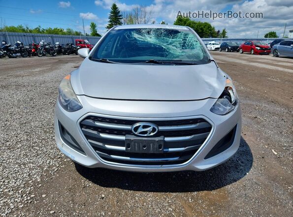 KMHD25LH6GU331786 2016 HYUNDAI ELANTRA Серебряный Вид спереди