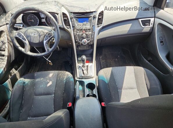 KMHD25LH6GU331786 2016 HYUNDAI ELANTRA Серебряный Вид панели приборов