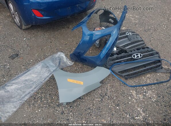 KMHD35LH0GU298961 2016 HYUNDAI ELANTRA GT Синий Вид щитка приборов