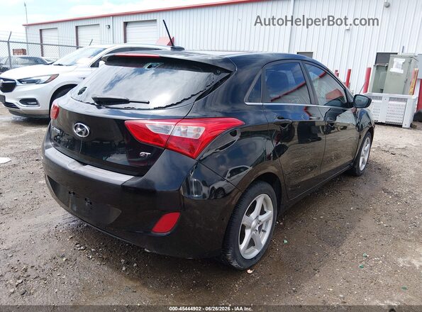 KMHD35LH0GU341775 2016 HYUNDAI ELANTRA GT Black Задня права чверть