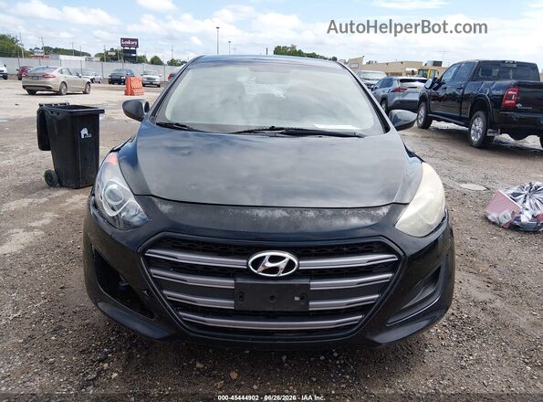 KMHD35LH0GU341775 2016 HYUNDAI ELANTRA GT Black Вид щитка приладів