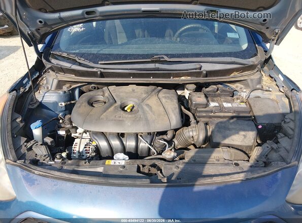 KMHD35LH1GU276368 2016 HYUNDAI ELANTRA GT Blue Vista trasera