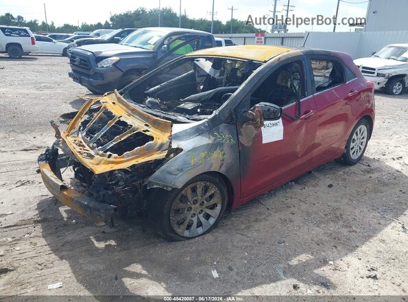 KMHD35LH1GU293302 2016 HYUNDAI ELANTRA GT Red Vista tres cuartos delantera izquierda