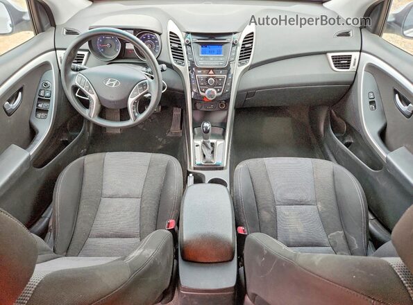 KMHD35LH2GU289484 2016 HYUNDAI ELANTRA White Առջևի վահանակի տեսք