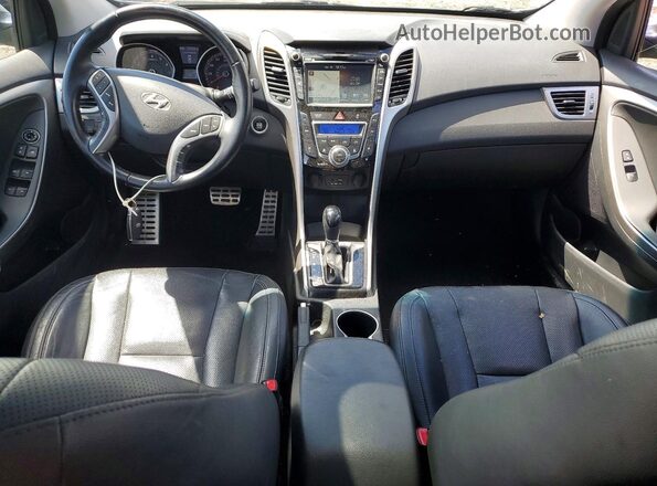 KMHD35LH2GU316229 2016 HYUNDAI ELANTRA Gray Առջևի վահանակի տեսք