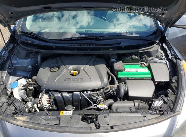 KMHD35LH2GU316229 2016 HYUNDAI ELANTRA Gray Սալոնի հետևի տեսք