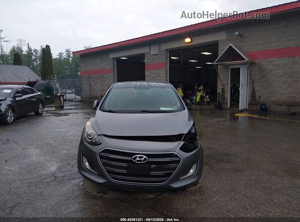 KMHD35LH2HU363634 2017 HYUNDAI ELANTRA GT Silver Vista frontal