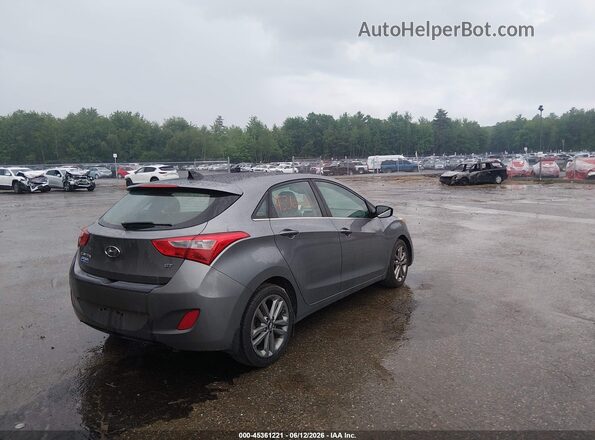KMHD35LH2HU363634 2017 HYUNDAI ELANTRA GT Silver Trasero derecho