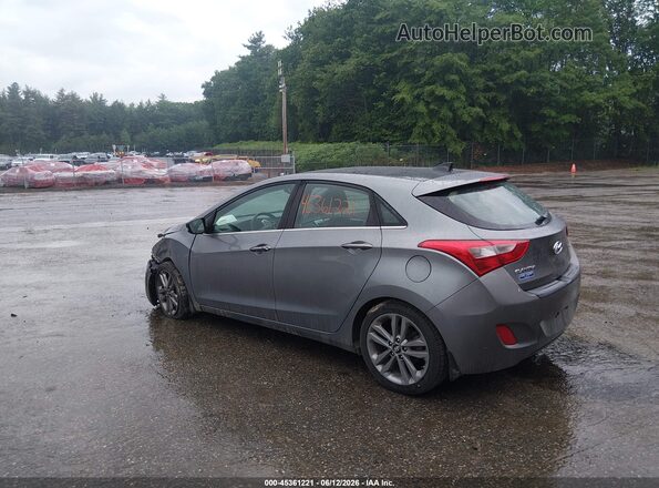 KMHD35LH2HU363634 2017 HYUNDAI ELANTRA GT Silver Trasero izquierdo