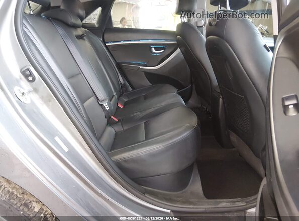 KMHD35LH2HU363634 2017 HYUNDAI ELANTRA GT Silver Vista de la etiqueta del VIN