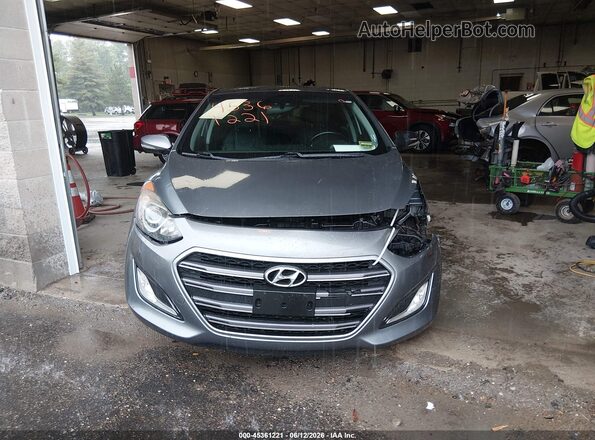 KMHD35LH2HU363634 2017 HYUNDAI ELANTRA GT Silver Vista interior trasera