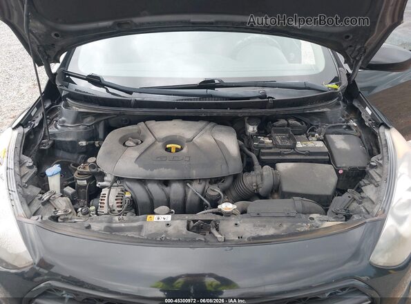 KMHD35LH2HU363813 2017 HYUNDAI ELANTRA GT Black Widok z tyłu