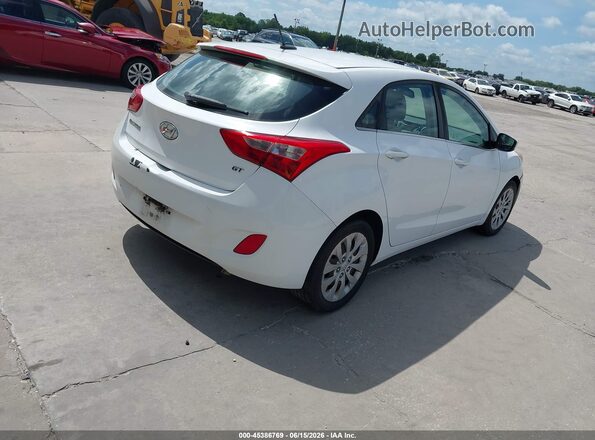 KMHD35LH2HU376738 2017 HYUNDAI ELANTRA GT White 