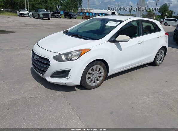 KMHD35LH2HU376738 2017 HYUNDAI ELANTRA GT White 