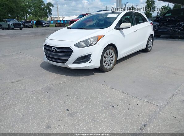 KMHD35LH2HU376738 2017 HYUNDAI ELANTRA GT White 