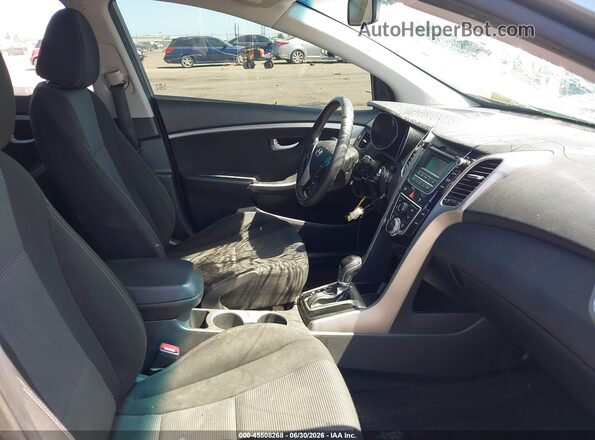 KMHD35LH2HU380594 2017 HYUNDAI ELANTRA GT Gray წინა სალონის ხედი
