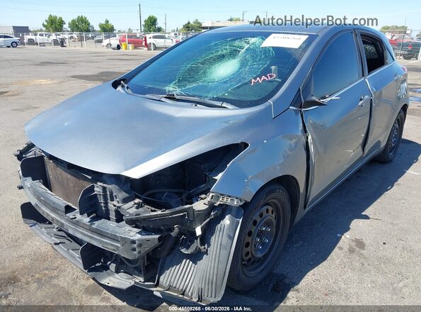 KMHD35LH2HU380594 2017 HYUNDAI ELANTRA GT Gray წინა ხედი