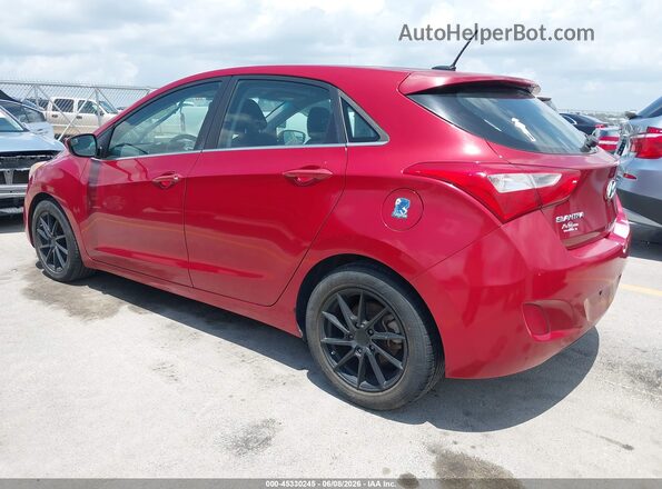 KMHD35LH3GU291602 2016 HYUNDAI ELANTRA GT Red Հետևի ձախ
