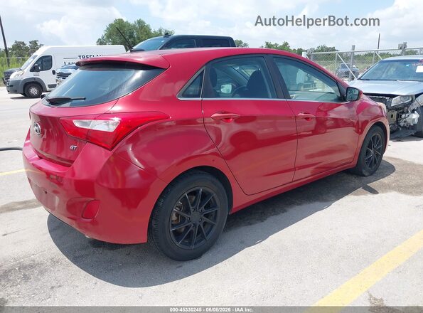 KMHD35LH3GU291602 2016 HYUNDAI ELANTRA GT Red Հետևի աջ