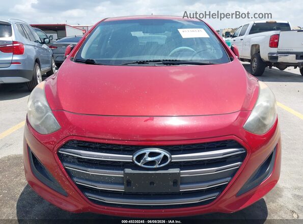 KMHD35LH3GU291602 2016 HYUNDAI ELANTRA GT Red Դիմացի տեսք