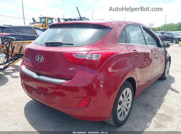 KMHD35LH3GU302680 2016 HYUNDAI ELANTRA GT Red უკანა მარჯვენა