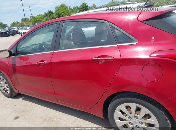 KMHD35LH3GU302680 2016 HYUNDAI ELANTRA GT Red სალონის 360-გრადუსიანი ხედი