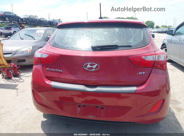 KMHD35LH3GU302680 2016 HYUNDAI ELANTRA GT Red 